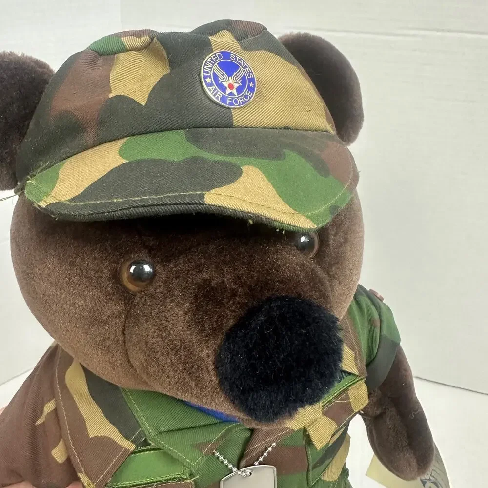 Bear Forces of America Ira Green Teddy Bear Air Force Outfit NWT New W/ Tag
